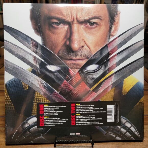VINYL Deadpool & Wolverine Sdtk 2 Translucent Yellow LP + Poster NEW / SEALED - Picture 4 of 6